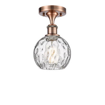 Cindi Glass Semi Flush Mount