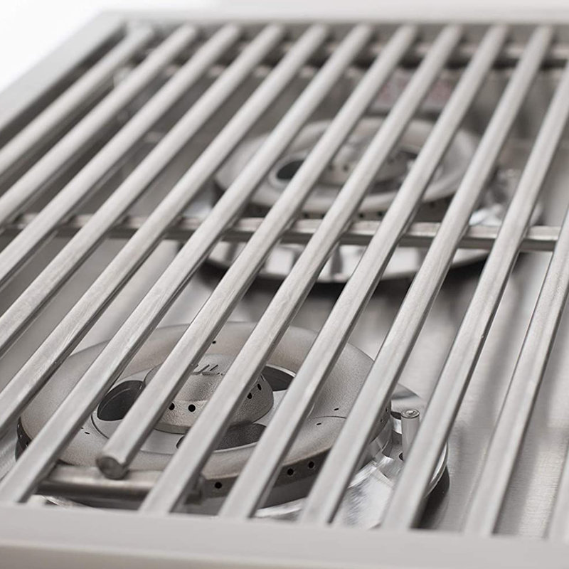 Bull Outdoor Products Slide In Stainless Steel Double Side Burner, Liquid Propane