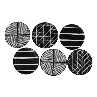 Cesear 6 Piece Dessert Plate Set