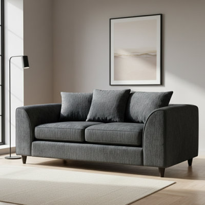2 Seater Chenille Sofa