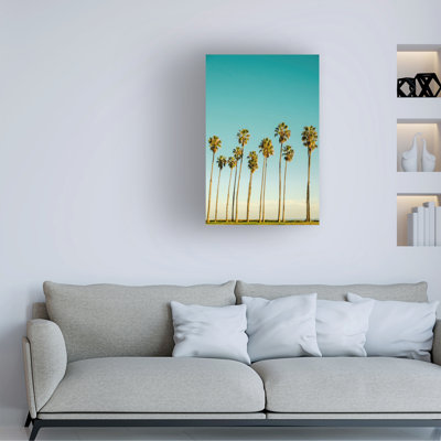 Art mural sur toile tendue - "Giants by the Ocean" Elena Chukhlebova, art mural pour le salon, la chambre à coucher ou le bureau - 12 x 19