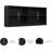 Universal Small 2 Shelf Bookcase In Black