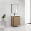 Meuble-lavabo autoportant durable de qualité supérieure 60 po avec lavabo en résine-1395725012