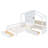 Twin Size House Bed With Upholstered , Charging Feature, Wireless Charging, Shelves, Two Drawers, White For Space Compactness Capacity, 2 Liveliness-2028071959