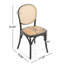 Ensemble de 2 chaises de salle à manger ()-1631682240
