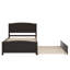 Lit plateforme avec lit gigogne-266669068
