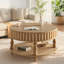 Table basse 31,5 "avec rangement rustique-1629024456
