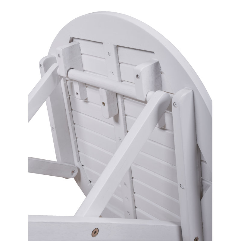 Round Folding Outdoor Side Table , 50cm cm W 50cm cm D