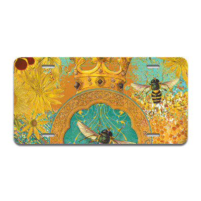 Bee Queen Aluminum Plate Frame