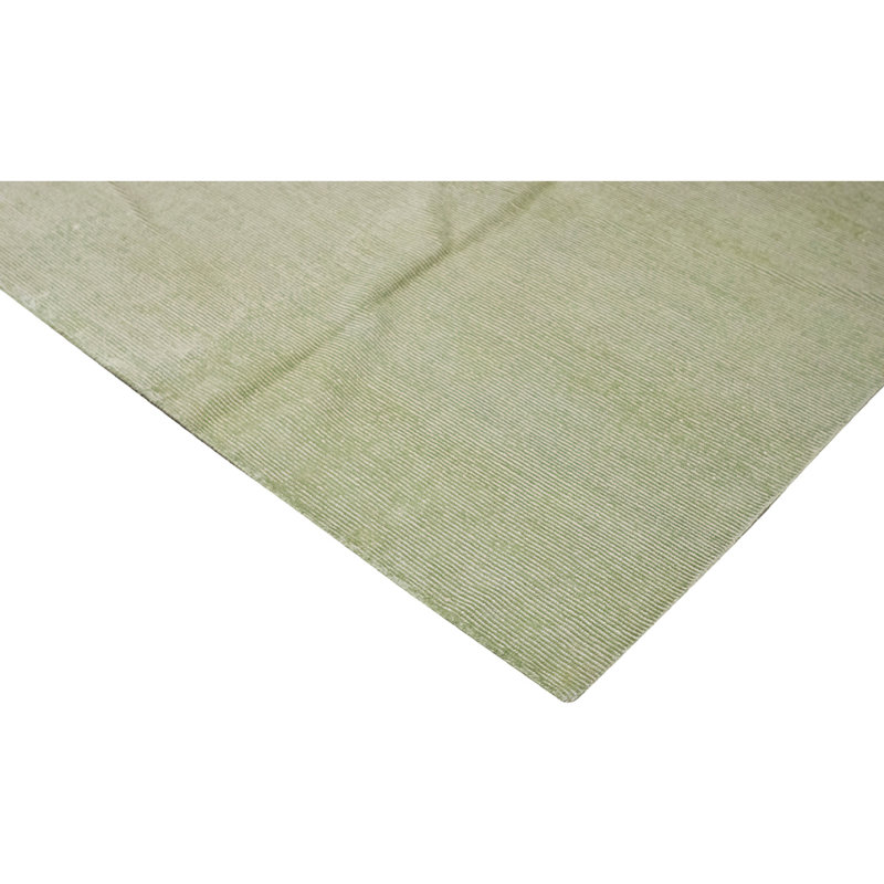 One-of-a-Kind 8'7" X 11'11" Wool Area Rug in Olive/Ivory