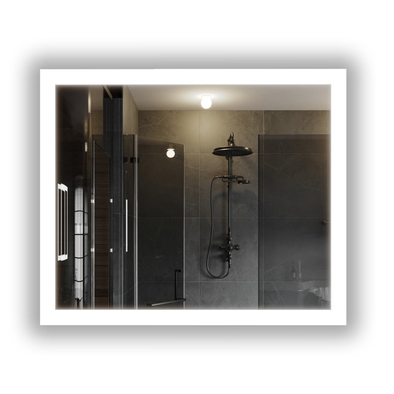 Miroir de salle de bain Gabriella, H 30 po x l 36 po x P 2 po