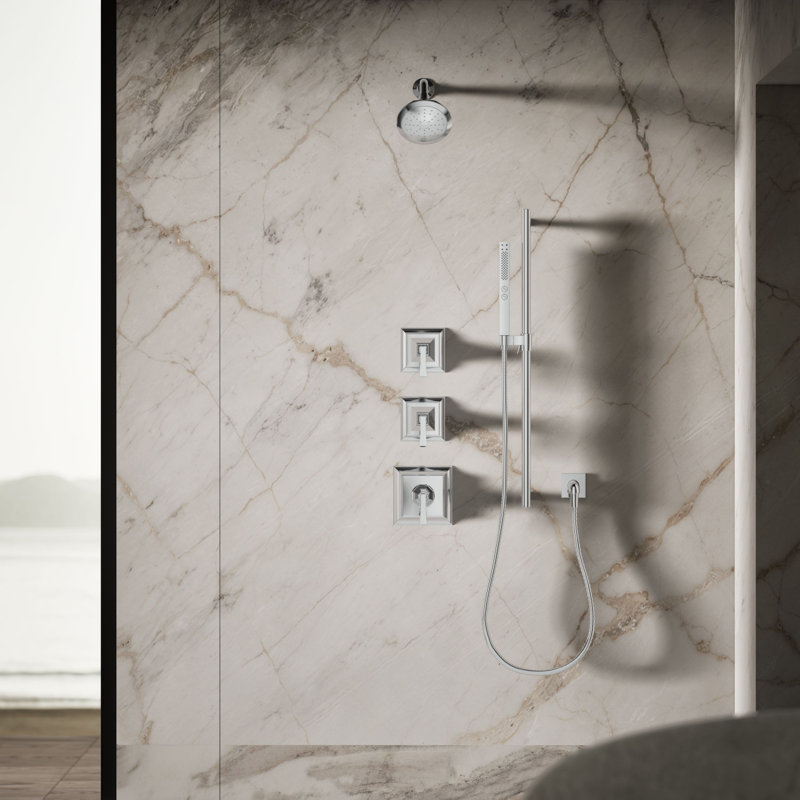 Memoirs Full/Standard Fixed Shower Head, Polished Chrome