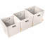 Ensemble de cubes ou bacs en similicuir Jiaessentiels-78278003-78278005