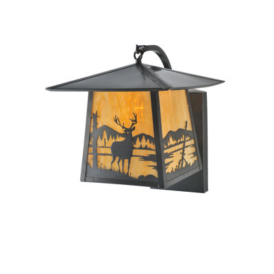 1 - Light Outdoor Wall Lantern