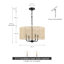 Lustre tambour 4 lumières Cibecue
