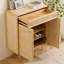 Rangement pour chaussures en bois massif Burlywood