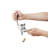 Rabbit Wine Tool Kit, 6-Piece Set, Silver