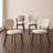Upholstered Solid Wood Side Dining Chair