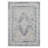 Eclipse Vintage Medallion Ivory Rug with Fringe-1457881011