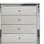 Manar 36 in. Silver Chest