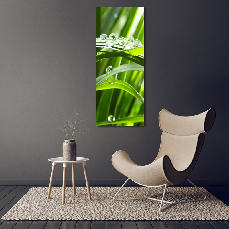 Blades Of Grass - Wrapped Canvas Print