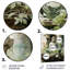Bouddha vert, art bouddhas serein I - décoration murale en métal bouddhiste-1551582465