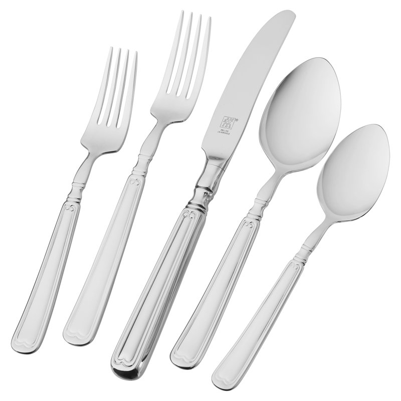 ZWILLING J.A. Henckels ZWILLING Vintage 1876 23-Piece 18/10 Stainless Steel Flatware Set