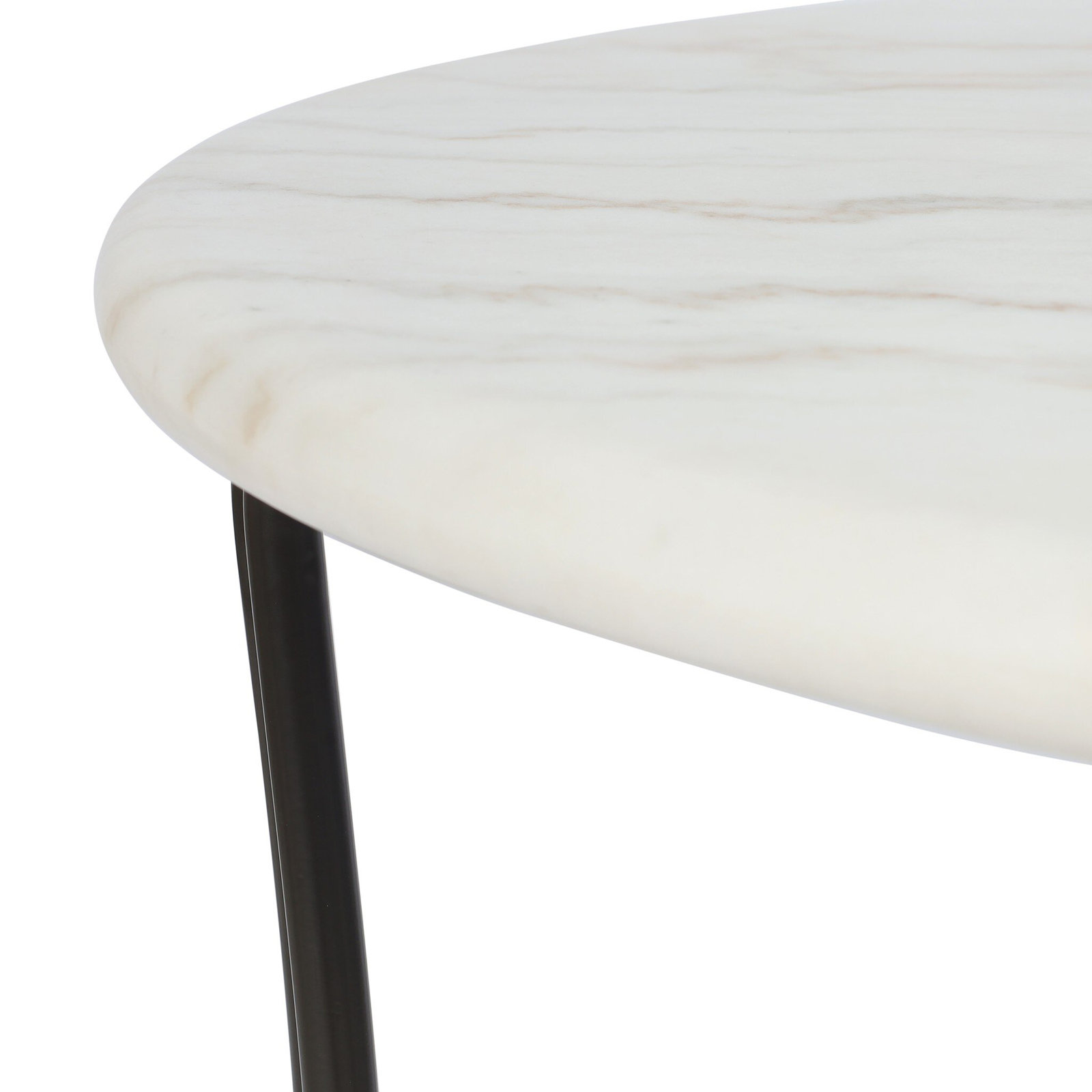 Bergen Marble Outdoor Dining Table, 30" H x 42" W x 42" D