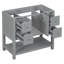 Base de meuble-lavabo simple 35,6 po seulement-101825087