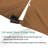 Beige Golf Cart Cover
