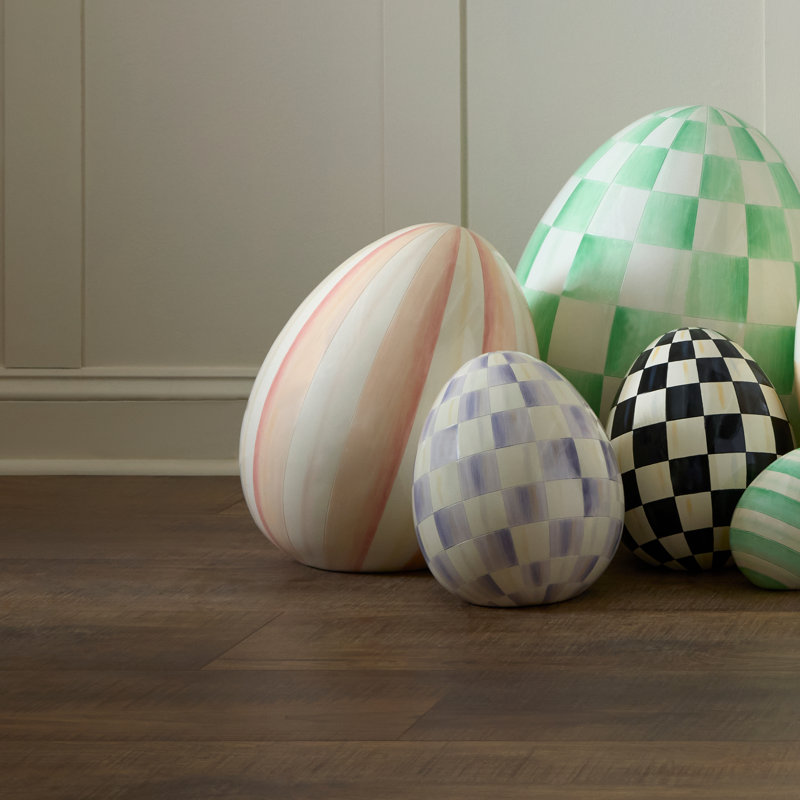 Rosy Stripe Medium Egg