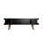 Utopia 70" Contemporary Modern 5-Shelf TV Stand for TVs up to 65" in Black-553773727