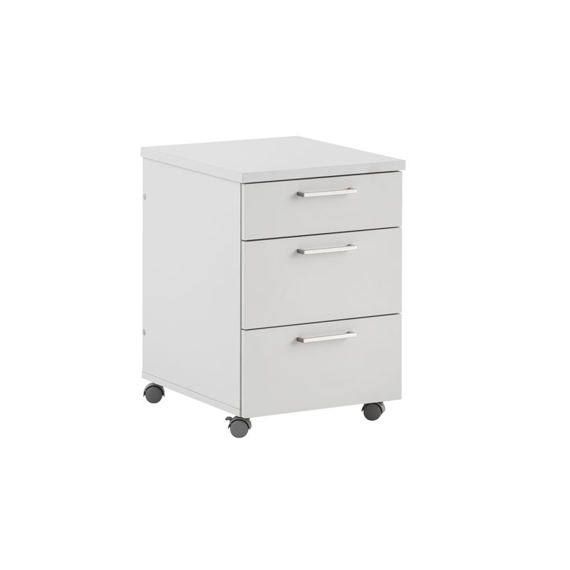 Filing Cabinet, Light Grey