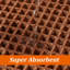 Tapis de bain Waffle Weave ， Tapis super absorbants et antidérapants-680736624-680736626