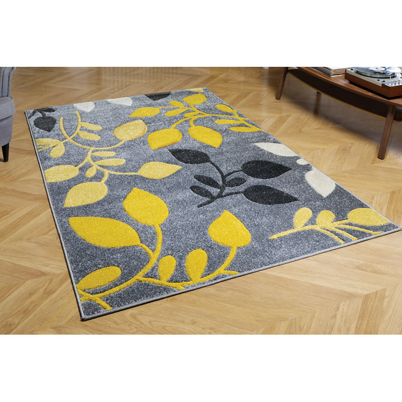 Noam Floral Area Rug, Rectangle 80cm x 150cm