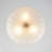 Modern 3-Light Ceiling Light Brass with 12 Inch Sanding Glass-163510992