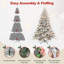 Arbre de Noël en PE / PVC-1294904953