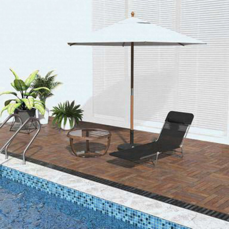Chaise longue de piscine pliante Sun Lounger