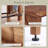 63‘’ Dining Table, Solid Wood Kitchen Table
