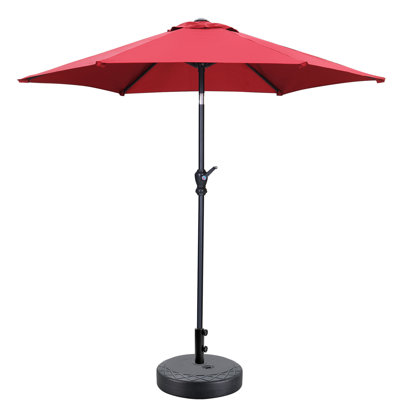 7.5FT Patio Umbrella With Base