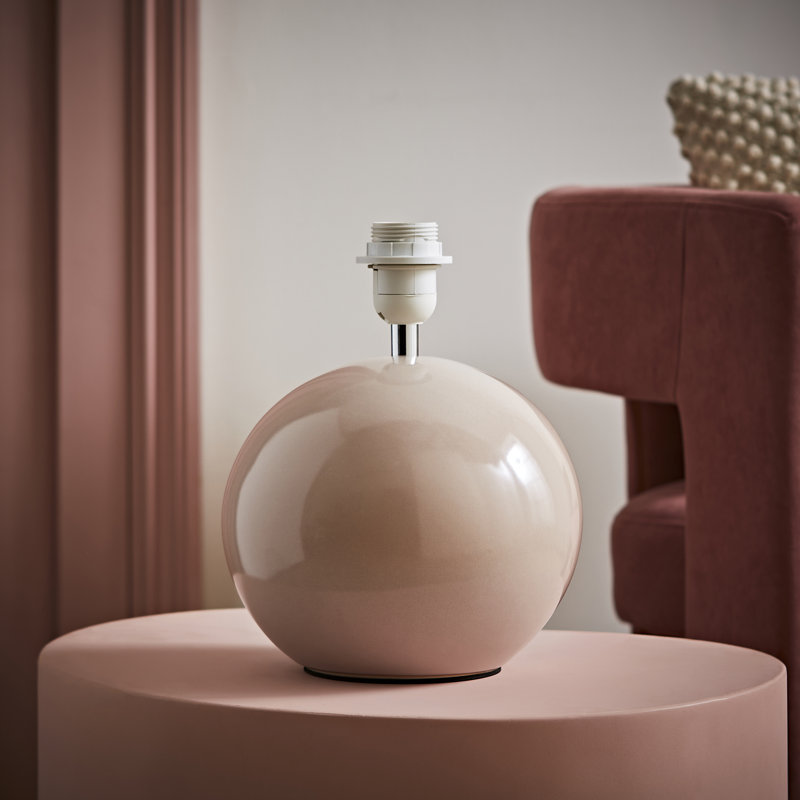 Motes Ceramic Table Lamp, Cream