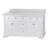 Fossen 60" Double Bathroom Vanity Set with White Cabinet and Engineered Marble Countertop-378818231-314186954