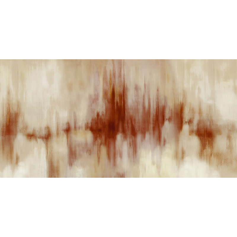 «Fiery Passion» par Jacob Lincoln, peinture encadrée, Image au gel brossé