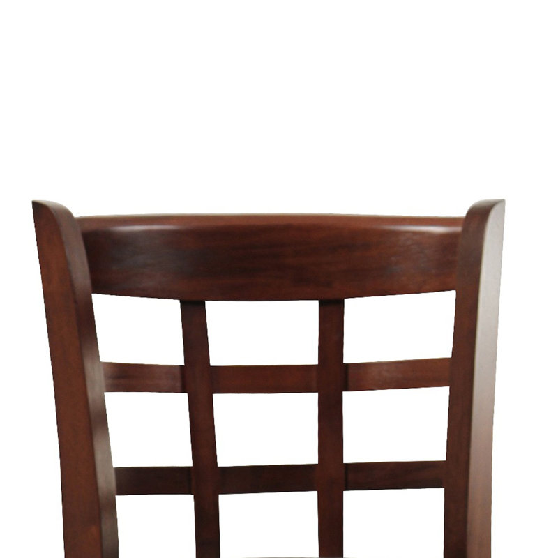 Tabouret de bar pivotant en bois massif, Espresso, Tabouret de bar (siège d'une hauteur de 29 po)