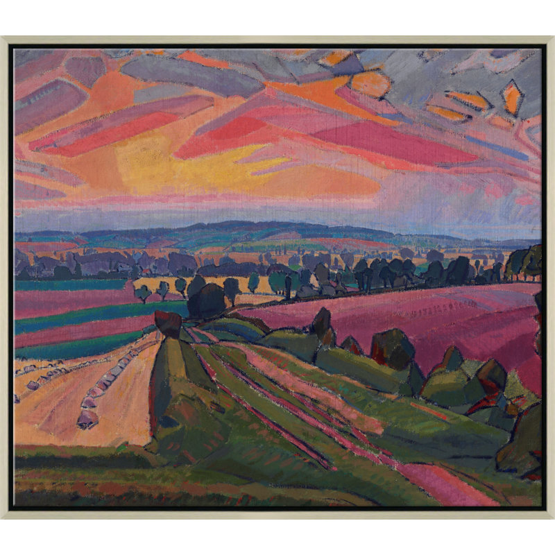 The Icknield Way Giclee On Canvas