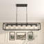 Lustre rectangulaire à 7 lumières à intensité variable Elutheria-1461040956
