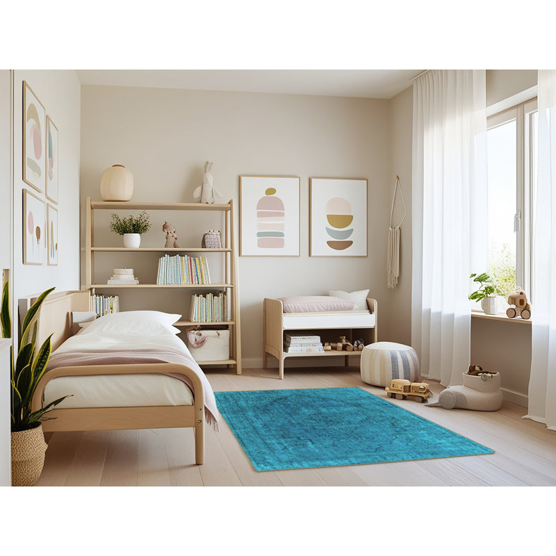 Maka Performance Oriental Indoor Rug, Rectangle 3' x 5'