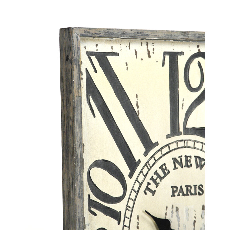 Wood Analog Wall Clock