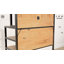 Portemanteau 76,8 po avec banc et rangement pour chaussures, portemanteau 6-en-1 avec 5 crochets, portemanteau arqué avec porte-chaussures, organisateur de hall d'entrée en métal pour vestibule, vestibule, naturel