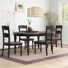 Karley 5-Piece Solid Wood Dining Set